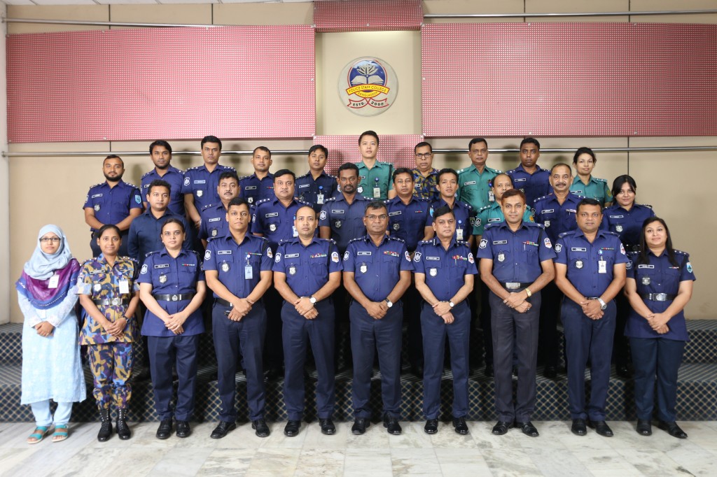 Participant of 42nd Police Management Certificate Course. 