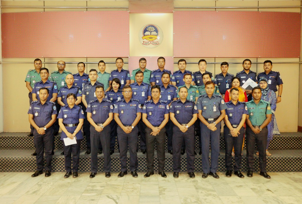 Participant of 8th Crime Administration Management Certificate Course (Circle ASP and Addl. SP) 