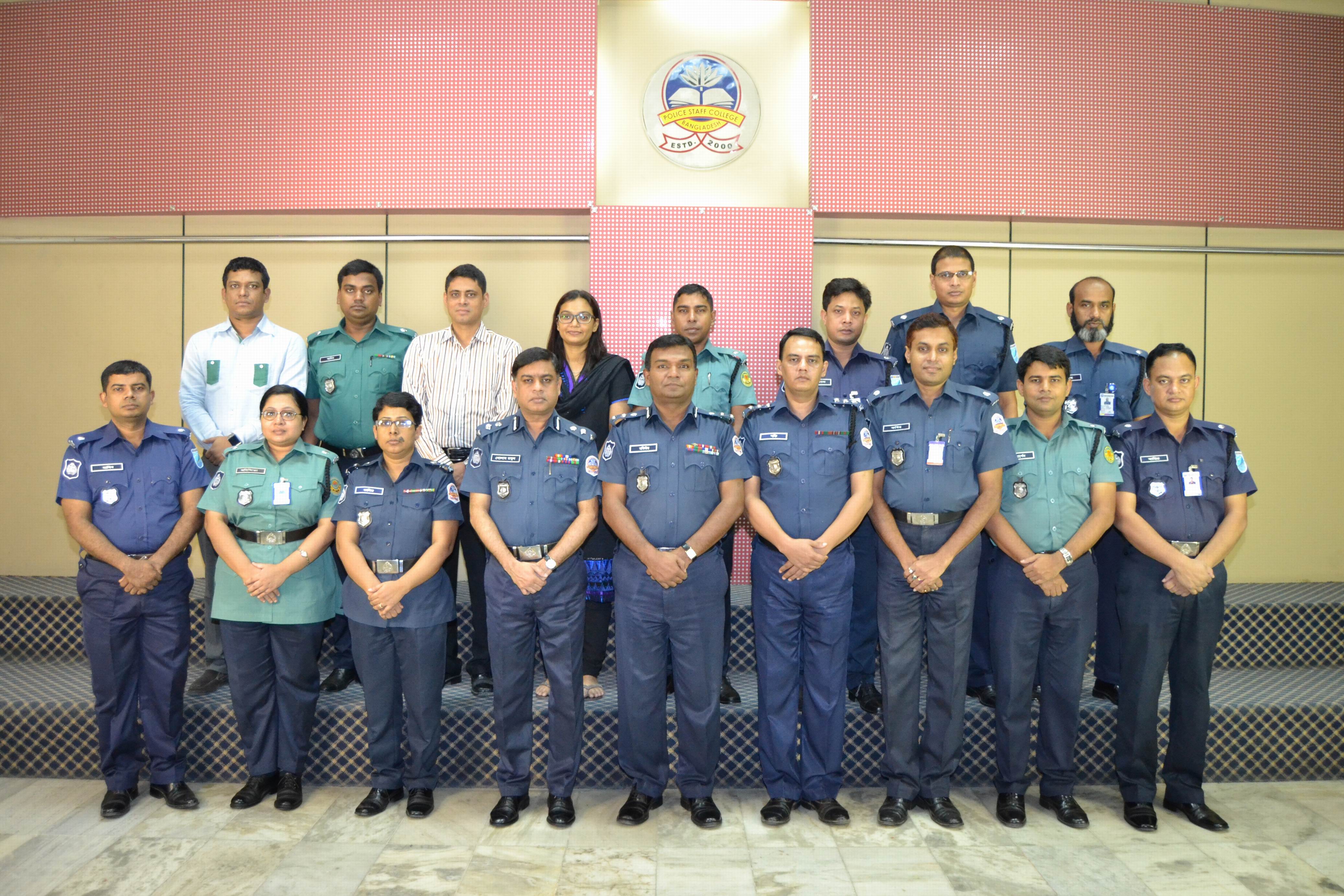 Participant of 4th Comprehensive Police Case Management Course