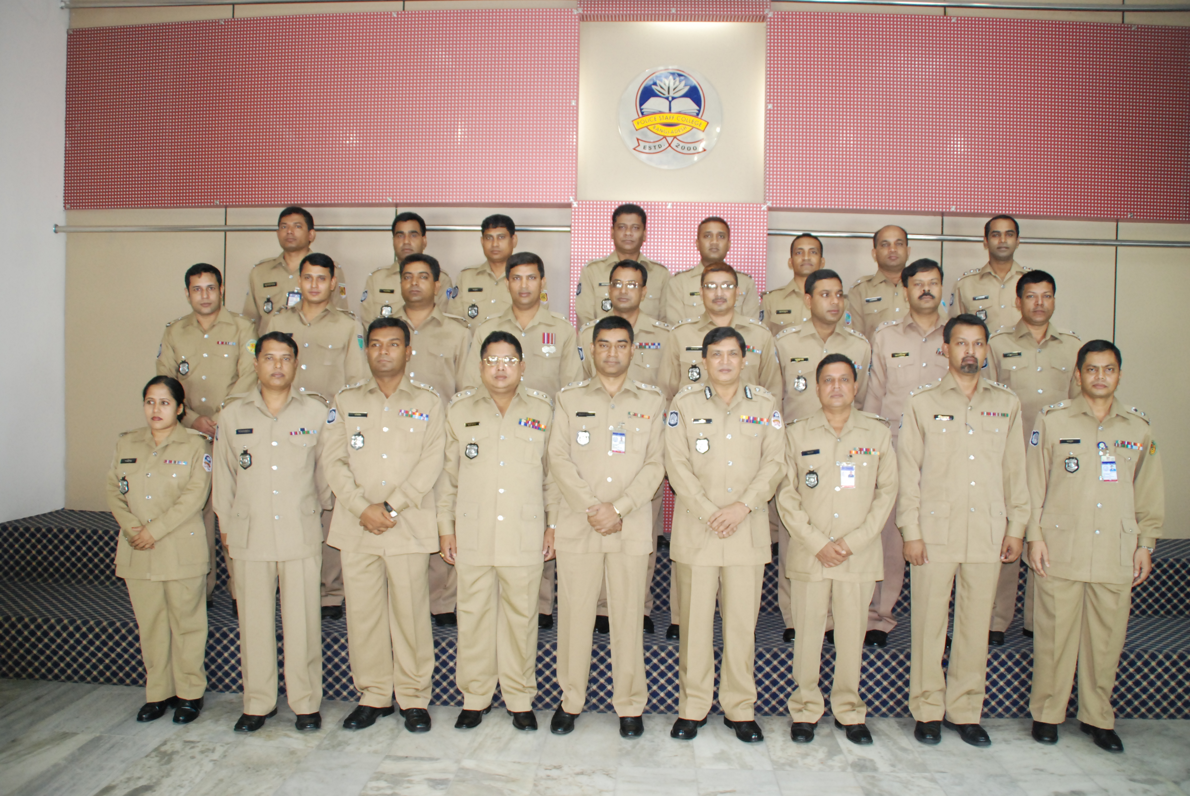 Participant of 6th Police Financial Management Certificate Course. 