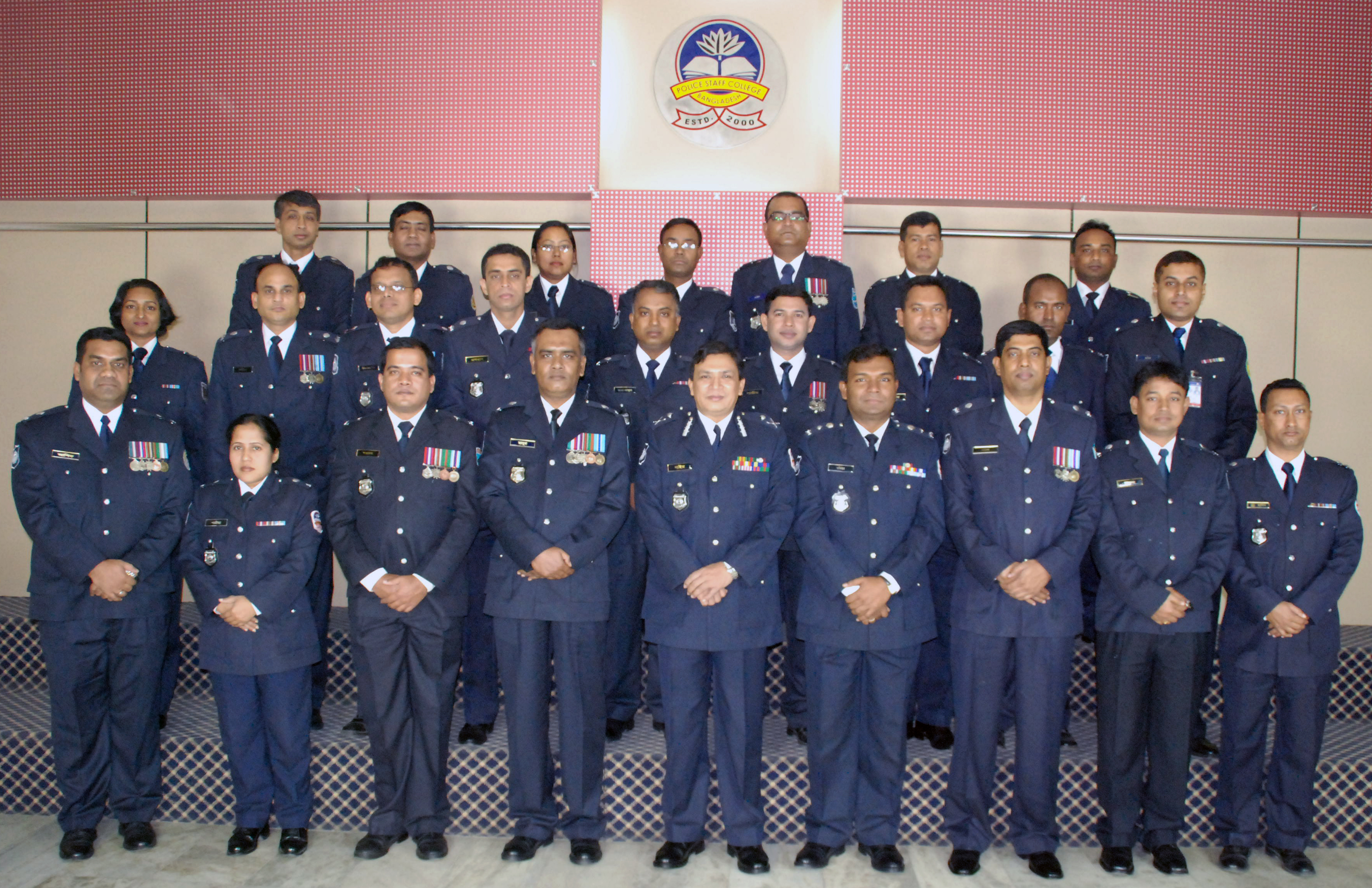 Participant of 8th Police Financial Management Certificate Course. 