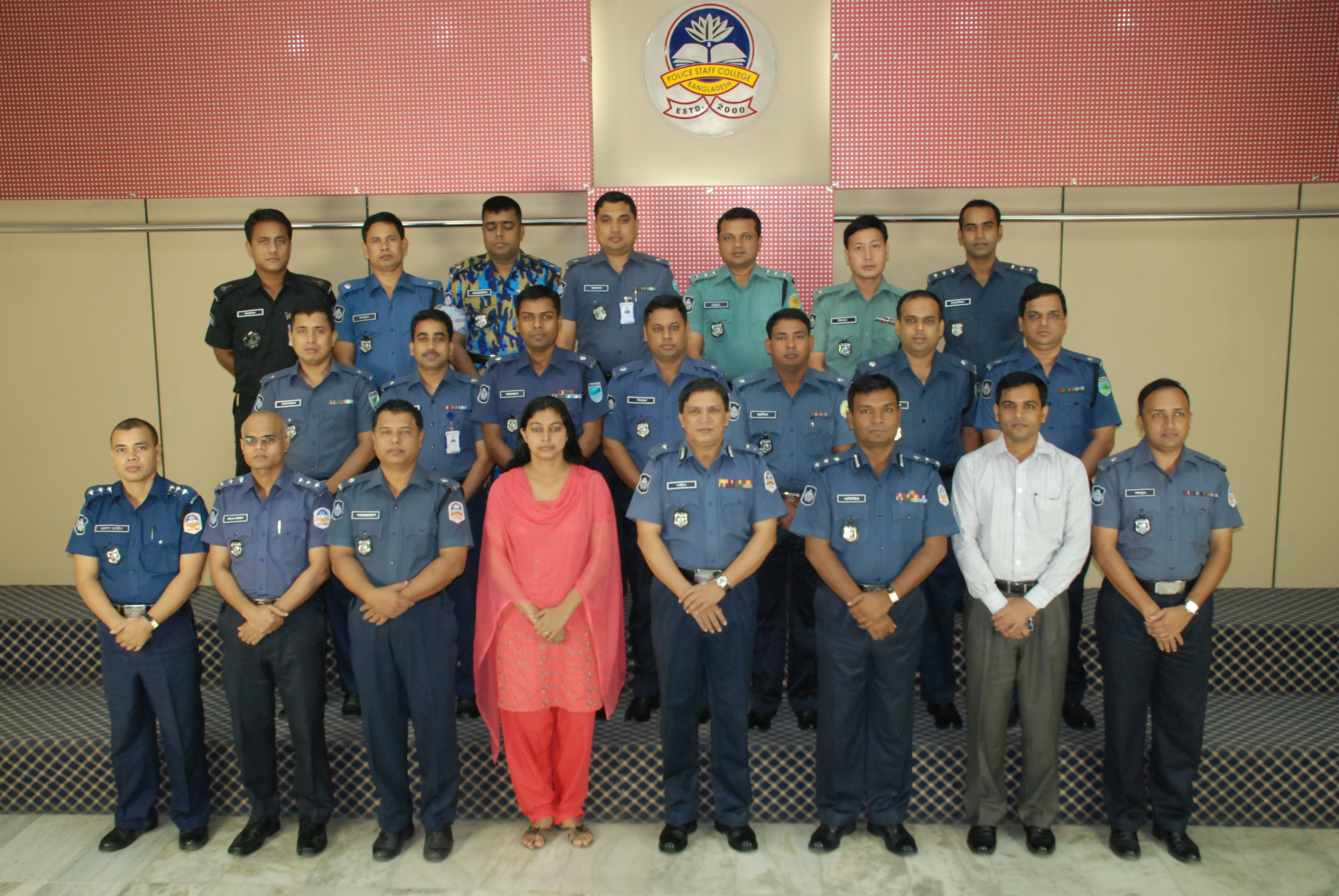 Participant of 12th Police Financial Management Certificate Course. 