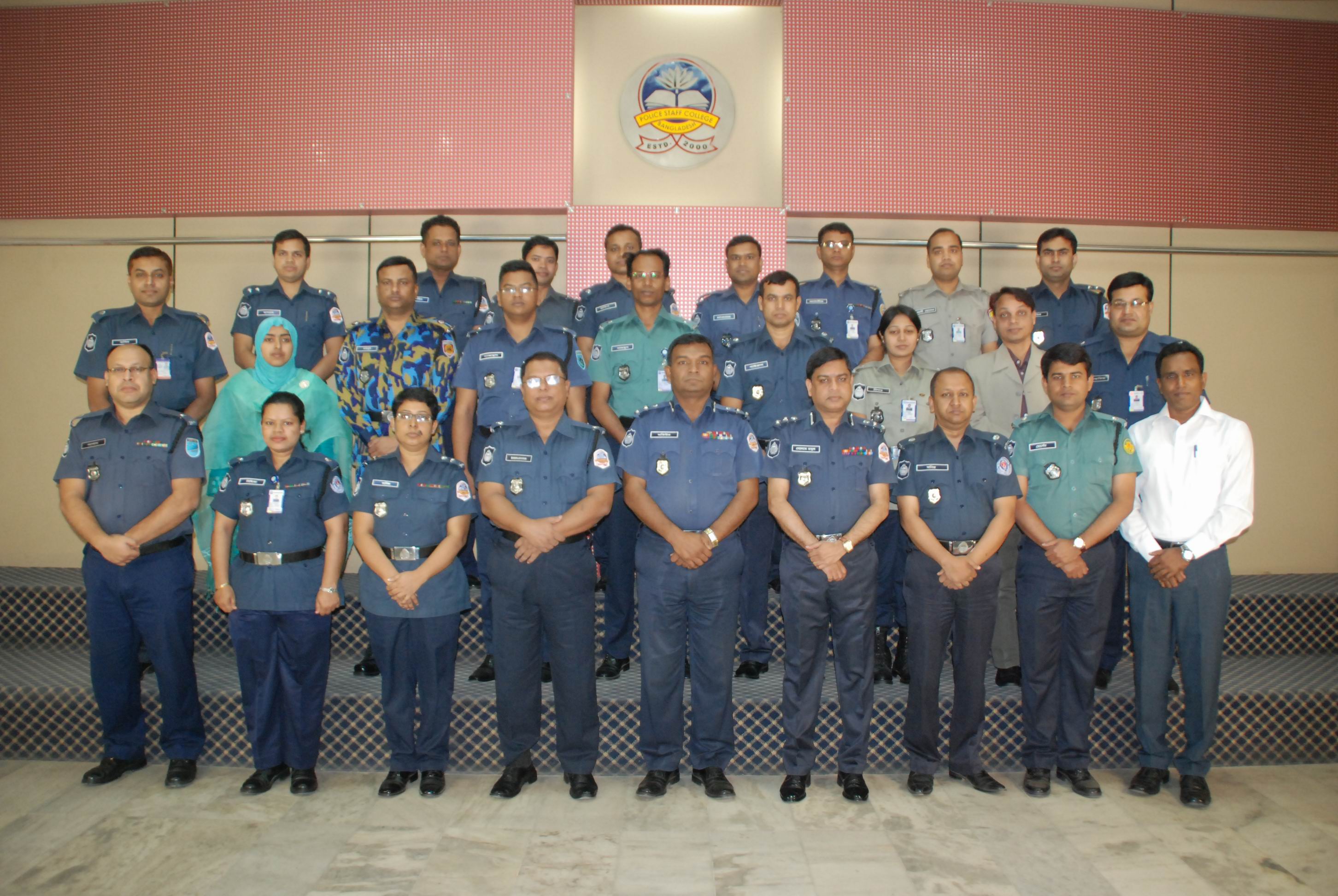 Participant of 21st Police Financial Management Certificate Course. 