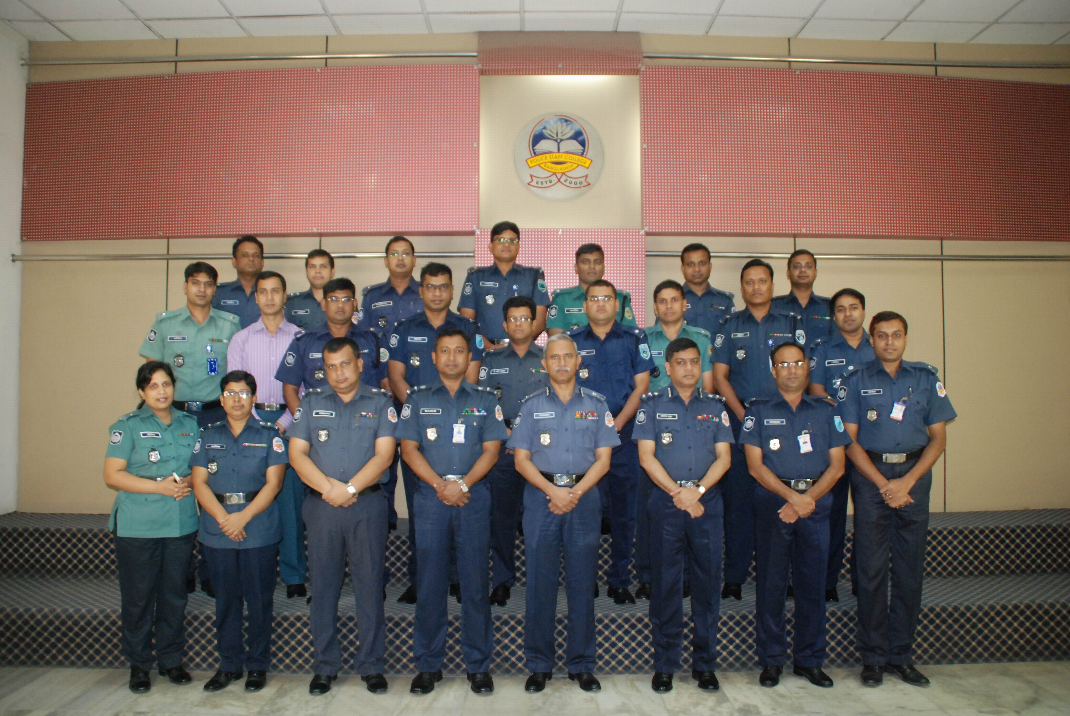 Participant of 22nd Police Financial Management Certificate Course. 