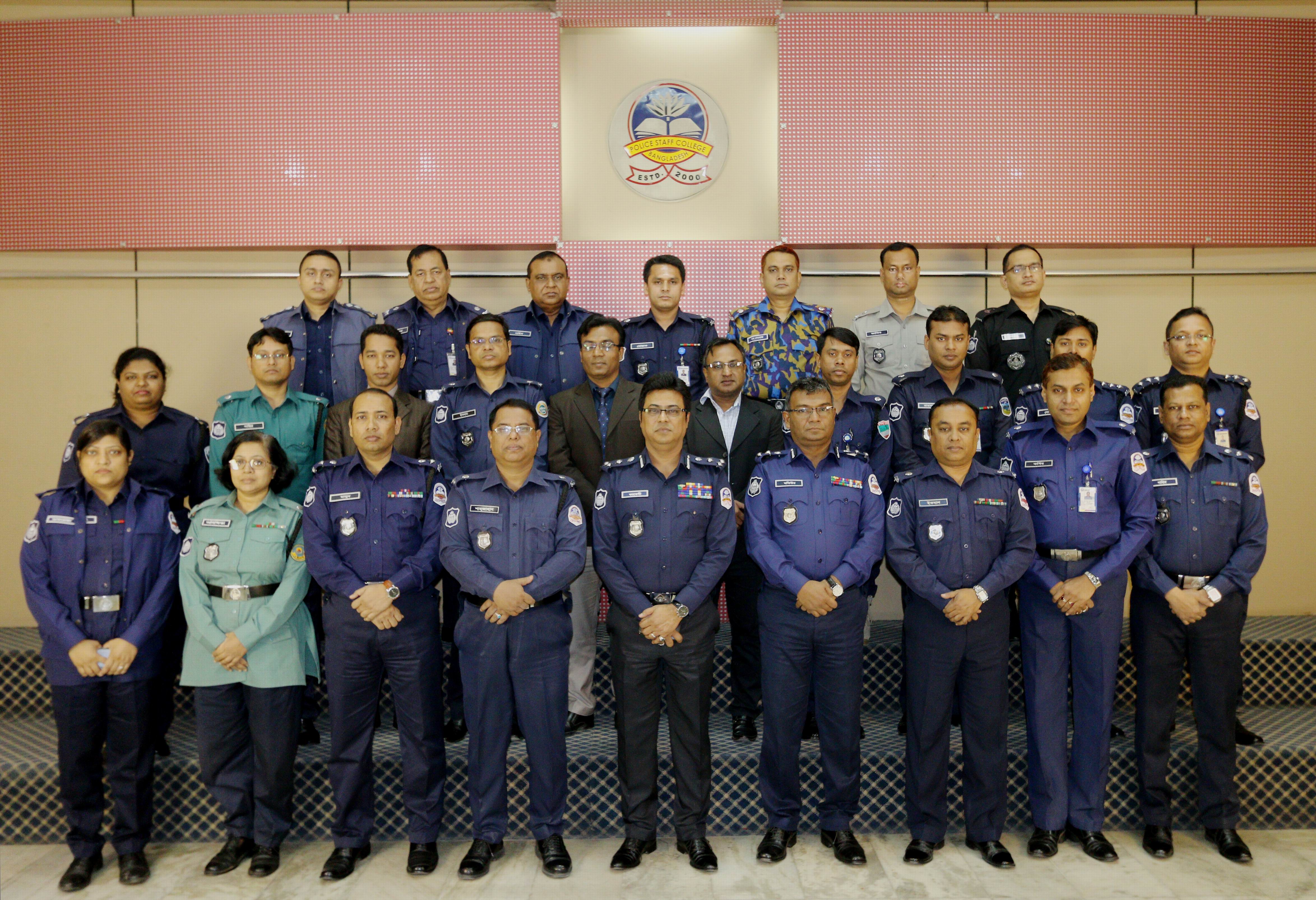 Participant of 32nd Police Financial Management Certificate Course. 