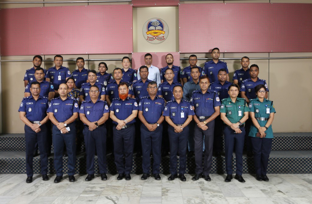 Participant of 37th Police Financial Management Certificate Course. 