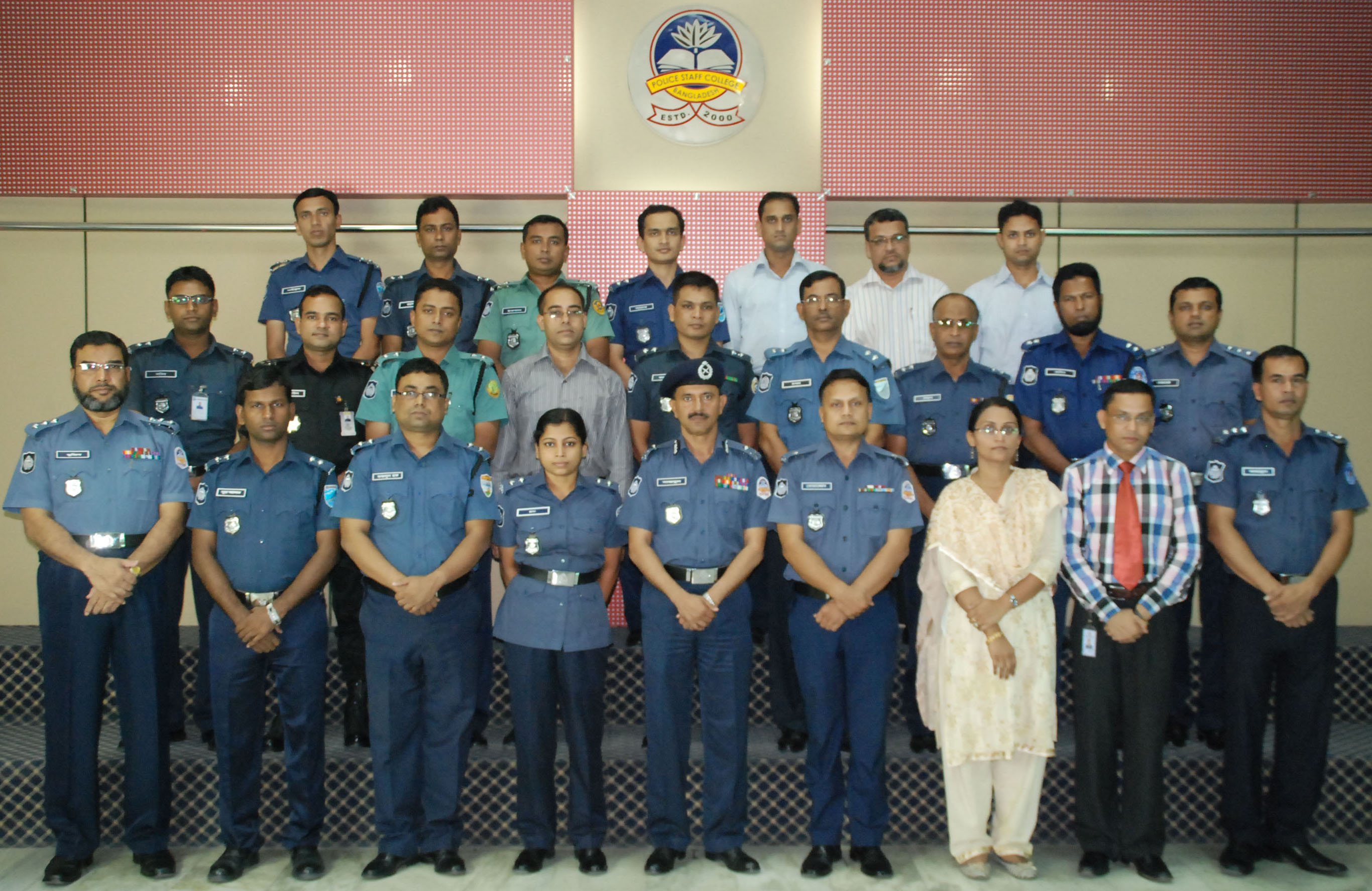 Participant of 20th Police Management Course. 