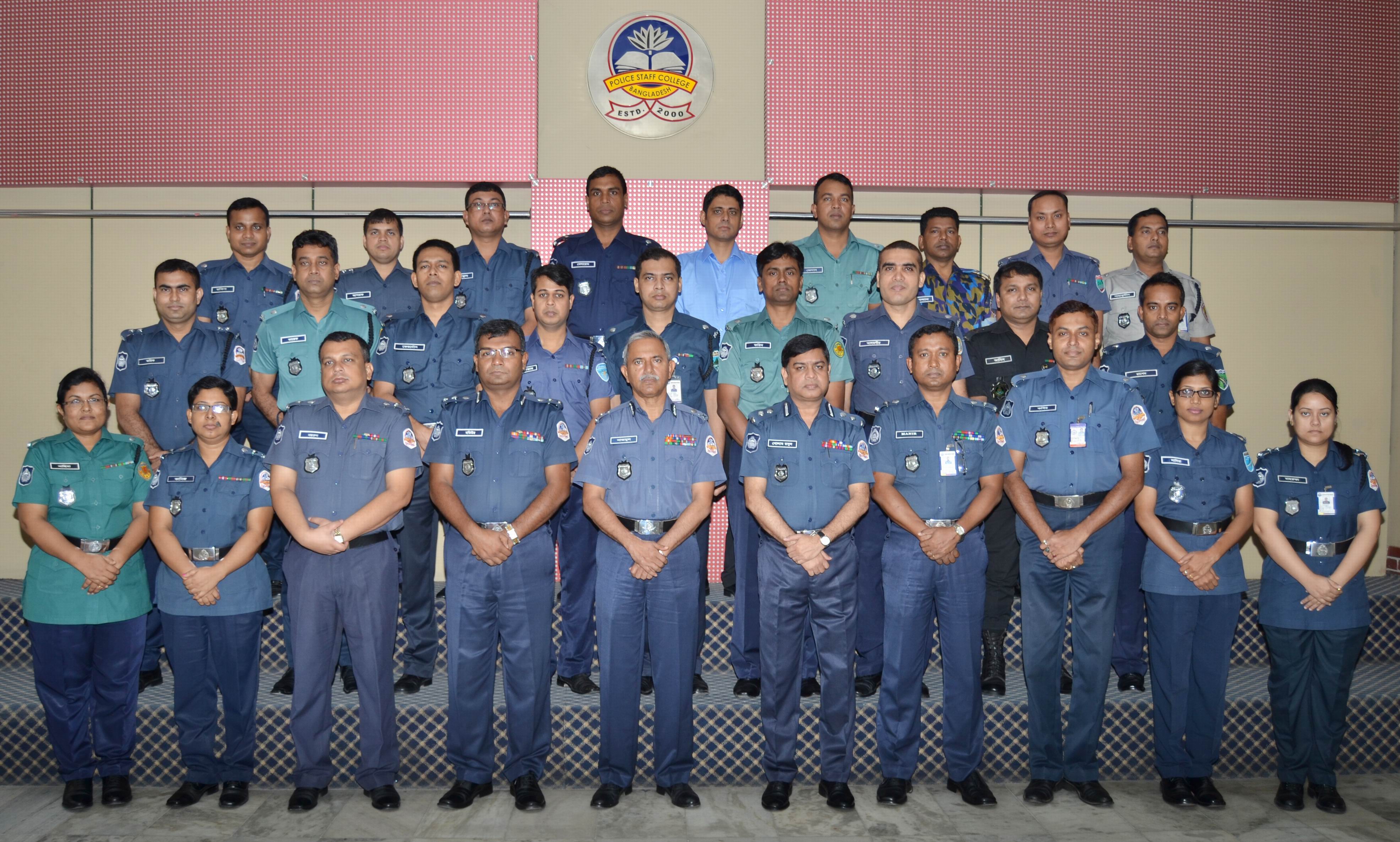 Participant of 23rd Police Management Certificate Course. 