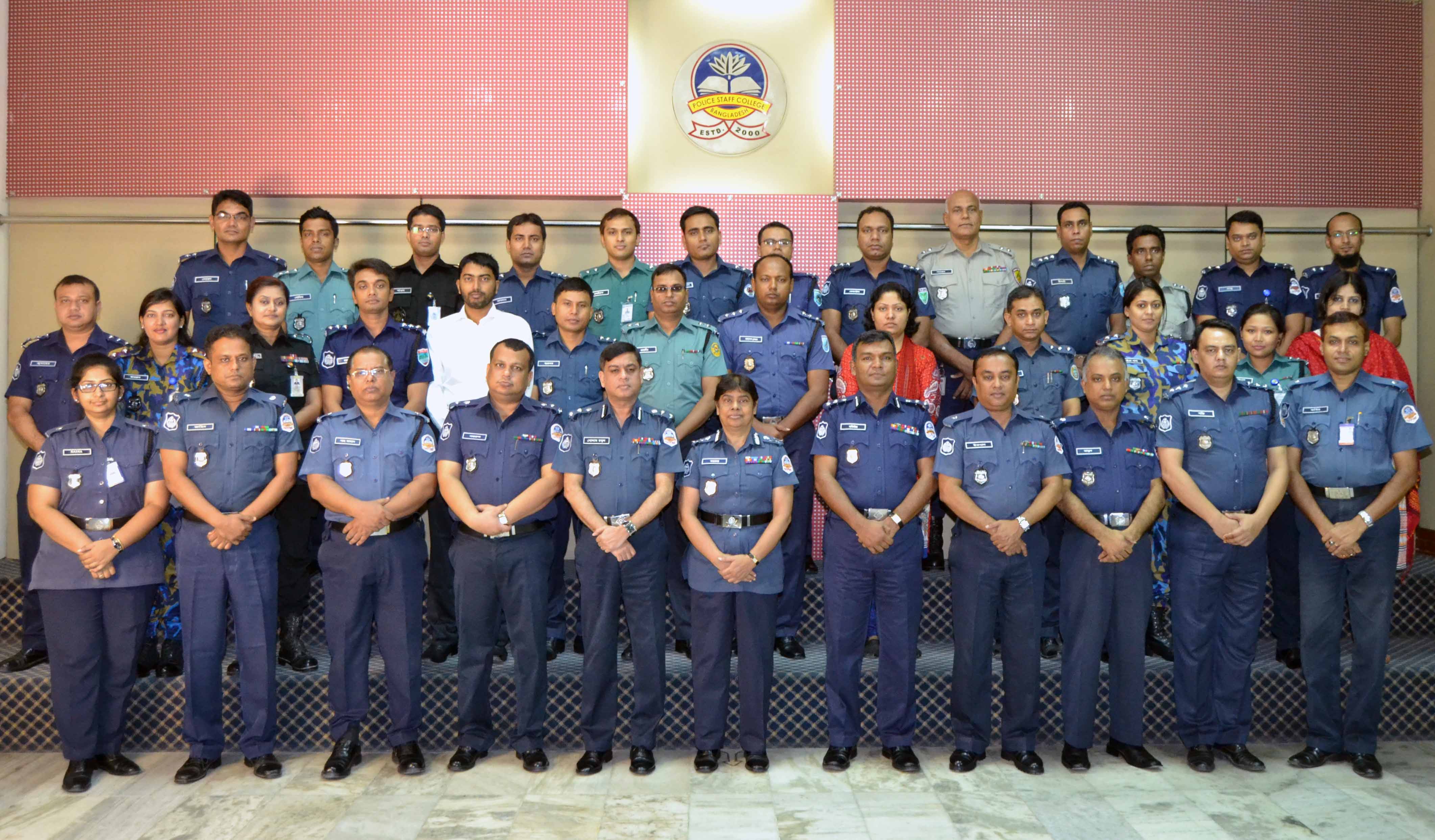 Participant of 32nd Police Management Course. 