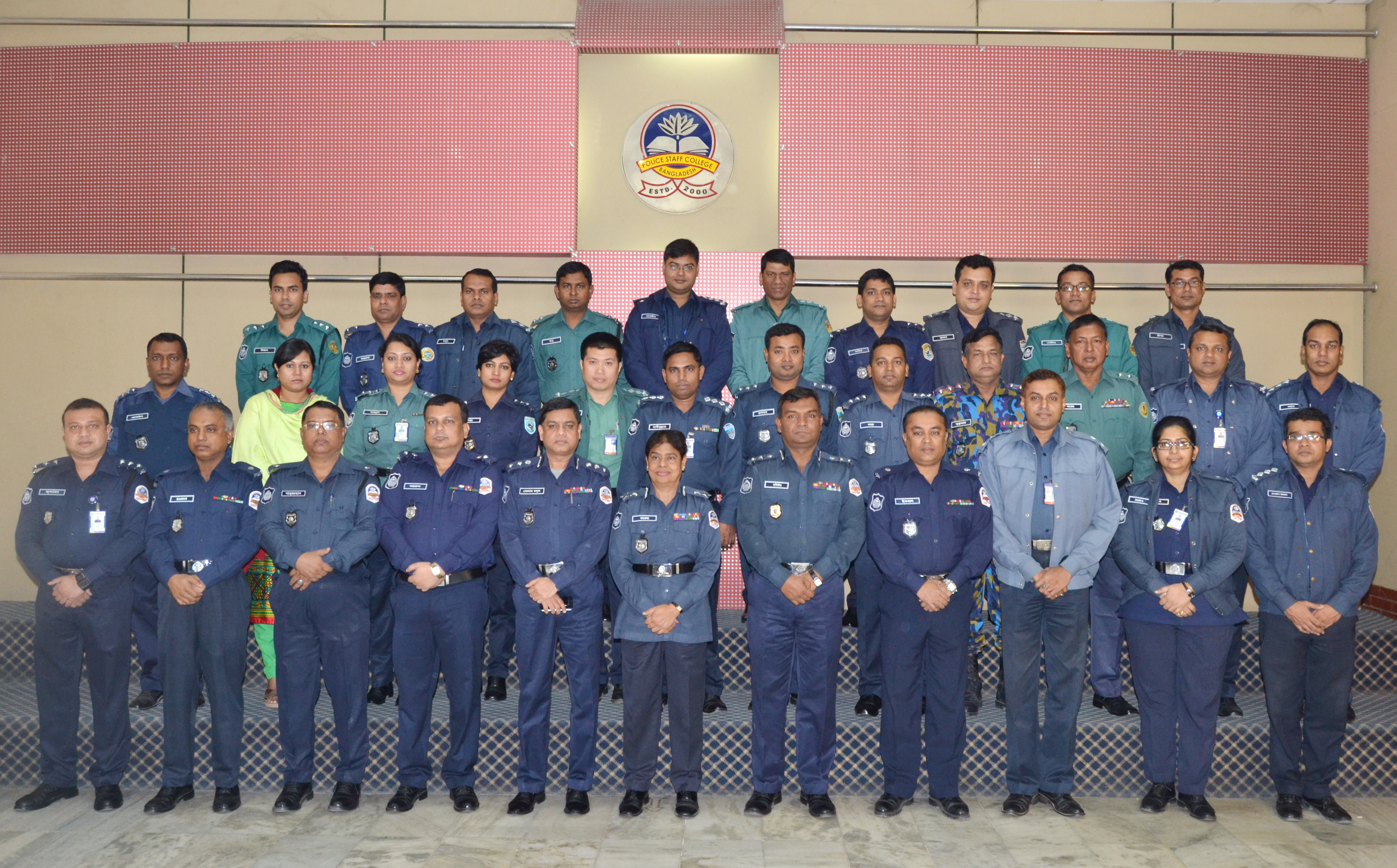 Participant of 33rd Police Management Course. 