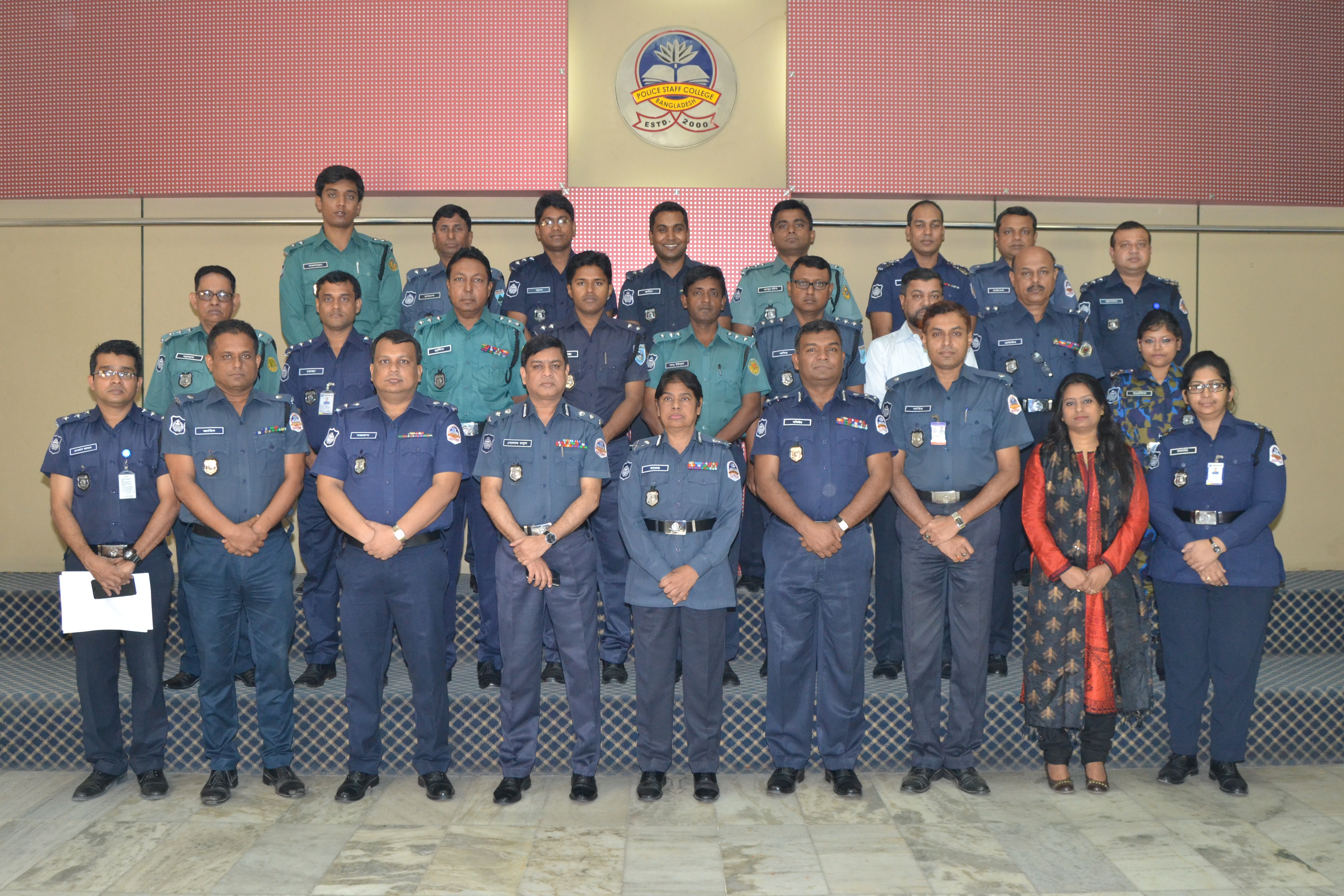 Participant of 34th Police Management Course. 