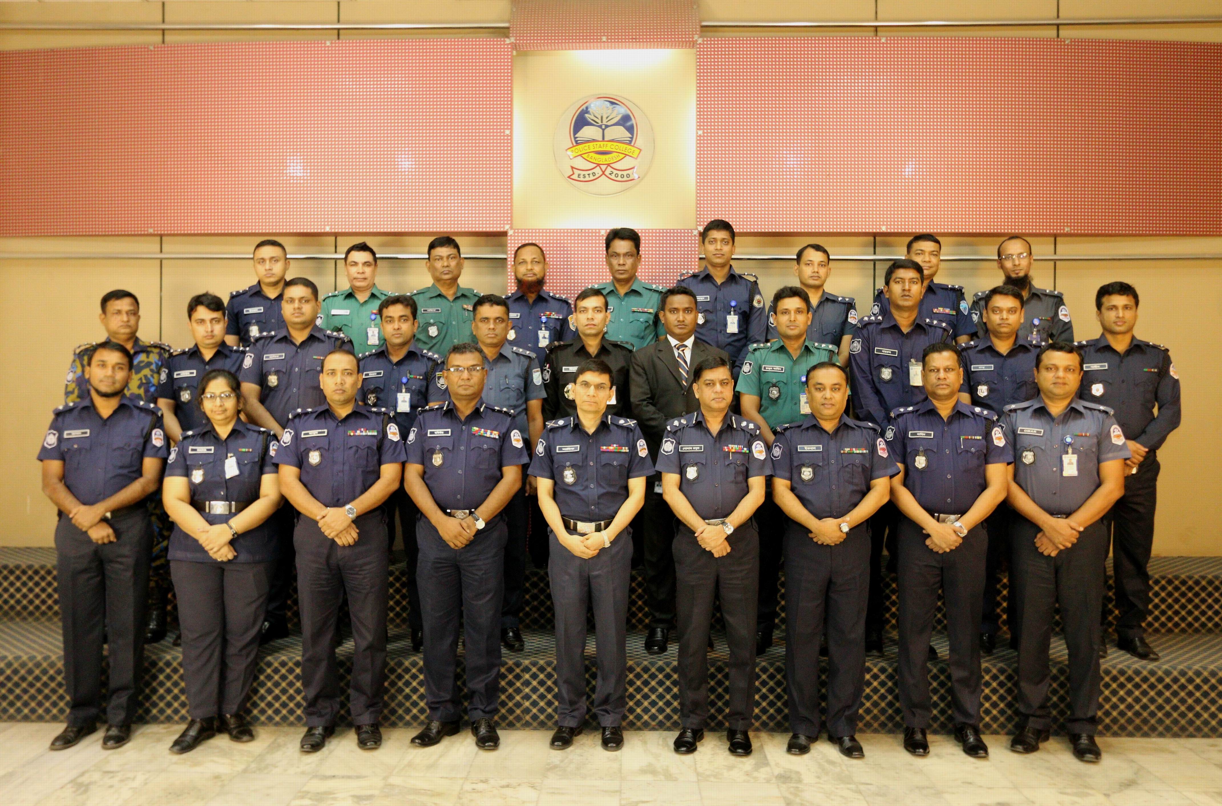 Participant of 36th Police Management Certificate Course. 